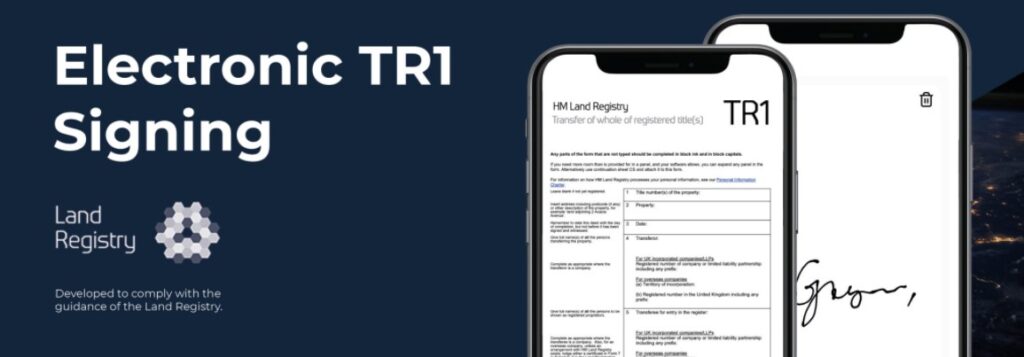 Your clients can now complete electronic TR1 signing through the inCase app