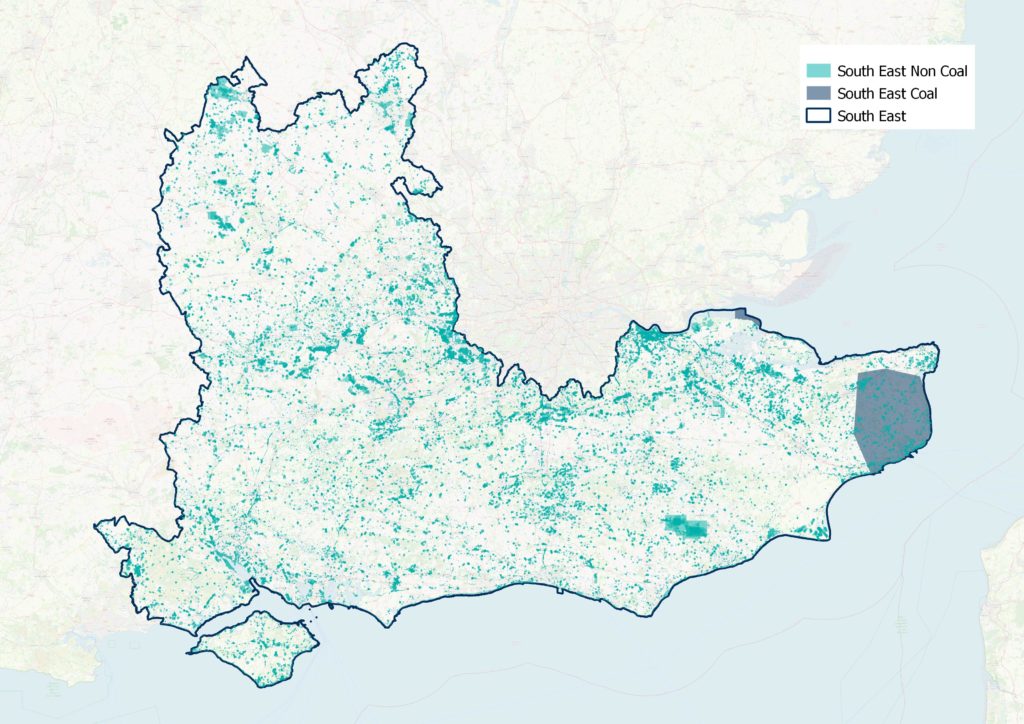 Coal versus chalk and other mineral extraction in the South East of England