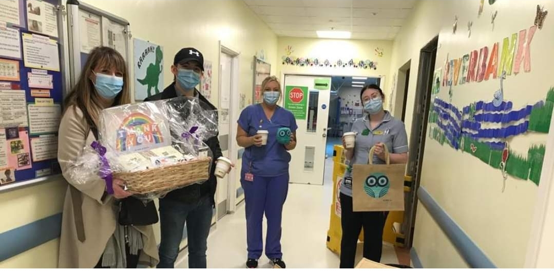 SearchFlow gifts goodies to paediatric unit at Maidstone Hospital
