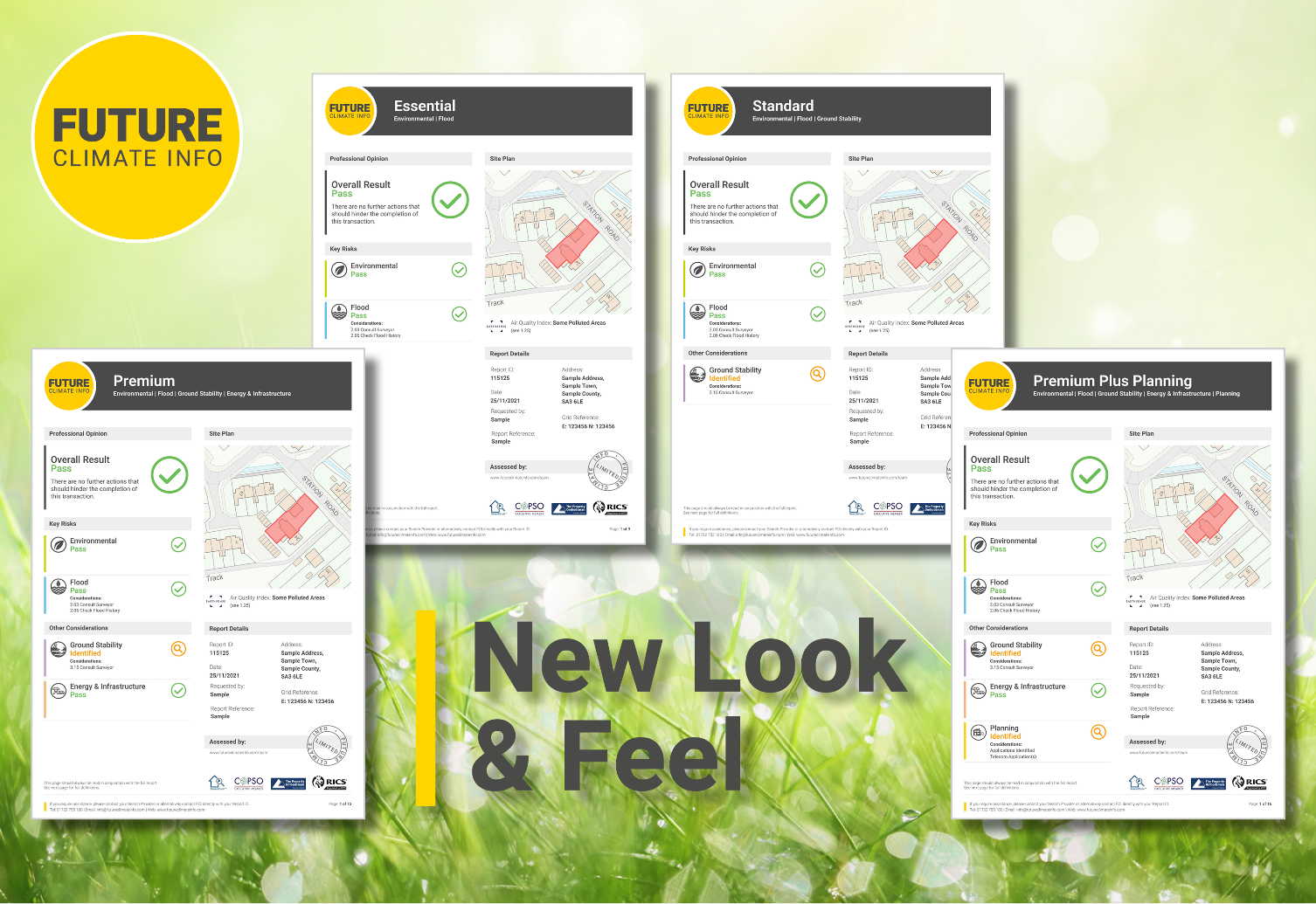 FCI launches its new-look residential environmental reports