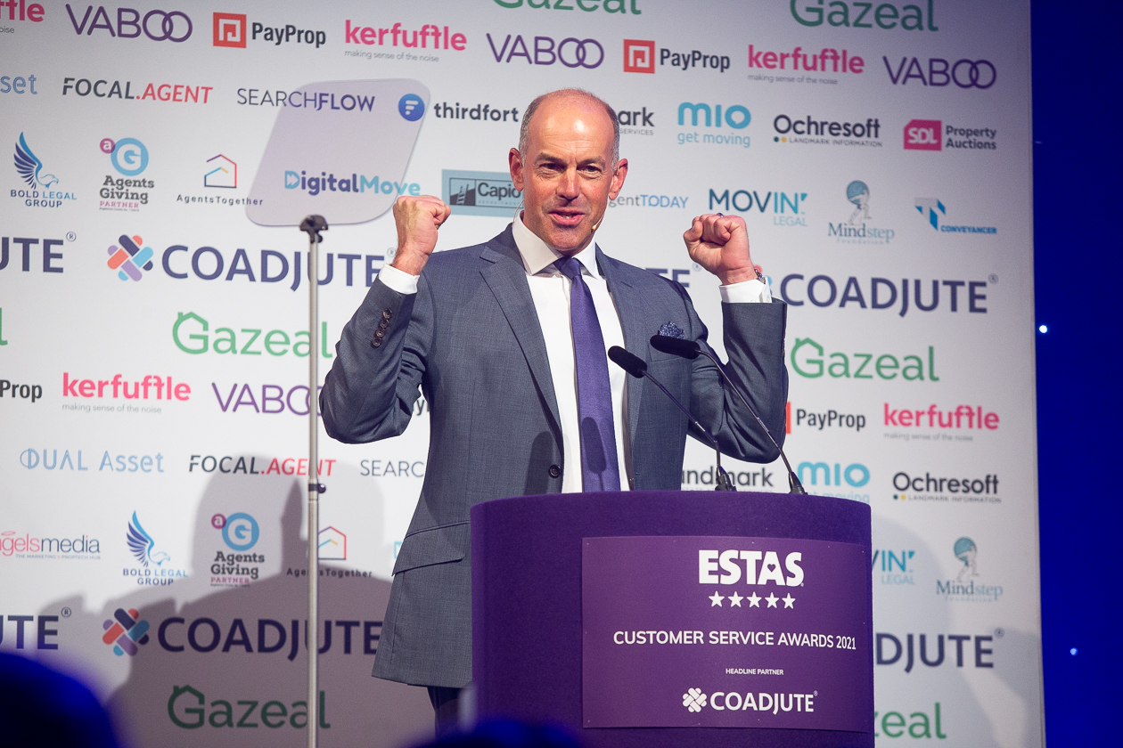 Phil Spencer reveals best agent, conveyancer and broker firms for customer service at the 2021 ESTAS