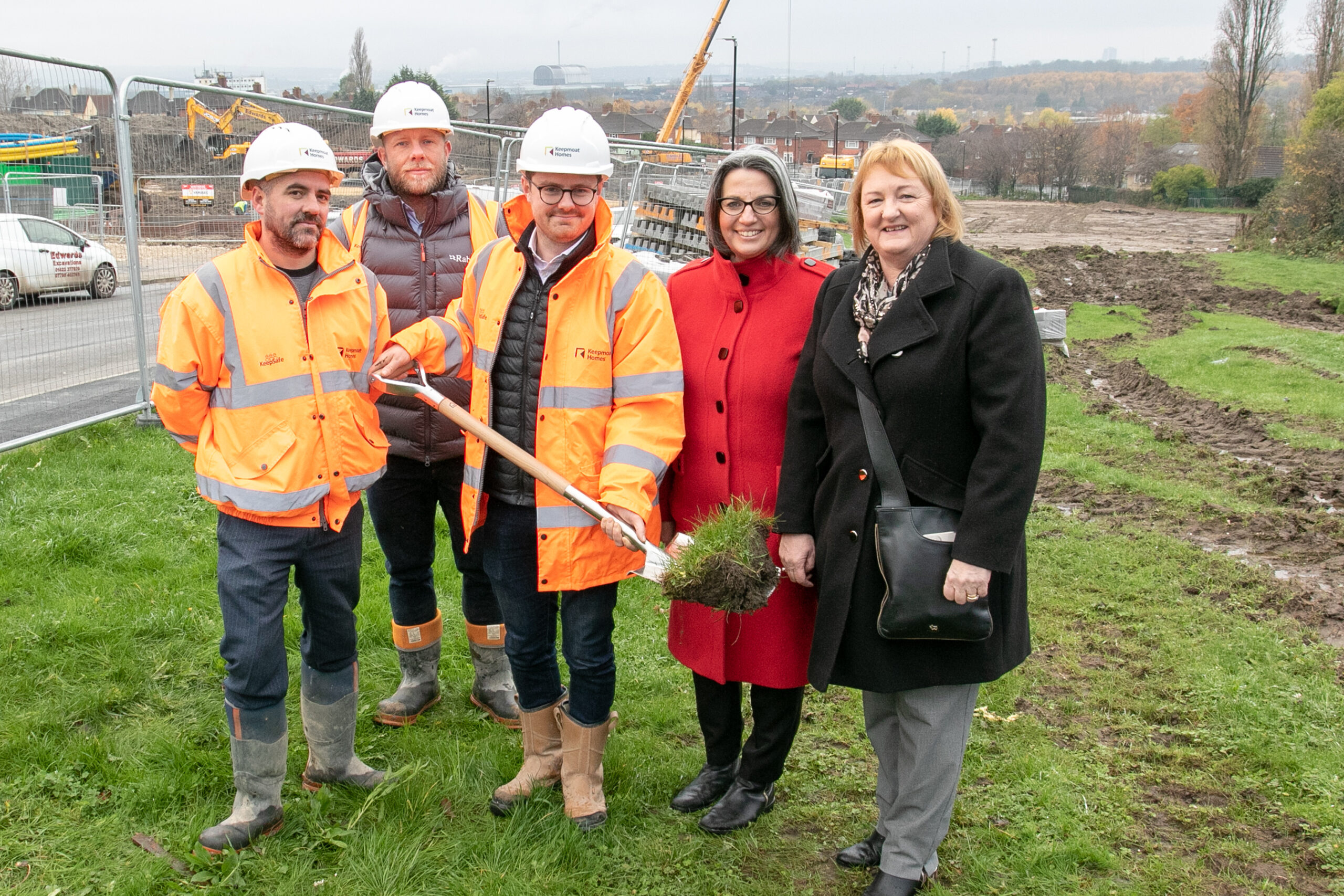 Construction starts on new housing development to transform disused land in Leeds