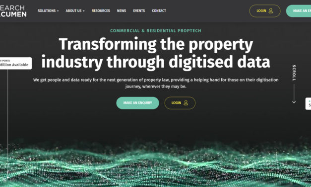 New-look website for property data leader, Search Acumen