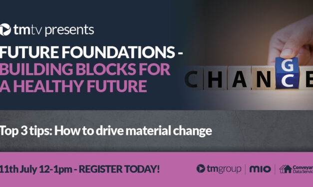 Introducing Top 3 tips: How to drive material change – the next session in tm:tv series
