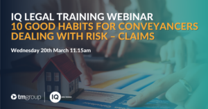 New webinars to reveal conveyancers’ must-have habits for managing residential risk