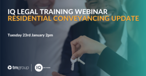 tmgroup: Free training webinar to give crucial residential conveyancing updates