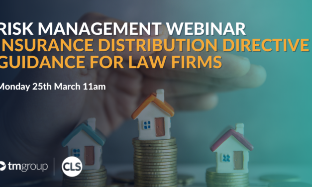 tmgroup free webinar to give conveyancers guidance on Insurance Distribution Directive compliance