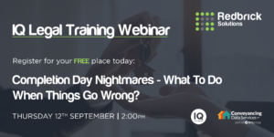 tmgroup CPD webinar: Completion day nightmares – What to do when things go wrong