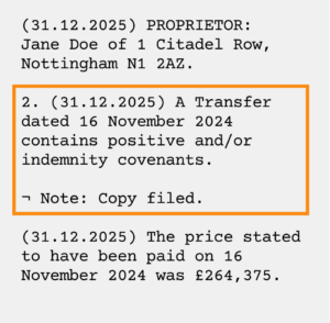 HM Land Registry: Simplifying the registration of personal covenants