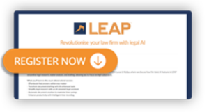 LEAP UK webinar: Revolutionise your law firm with legal AI