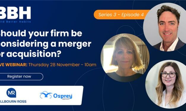 Osprey webinar to weigh up the pros and cons when considering M&A growth opportunities