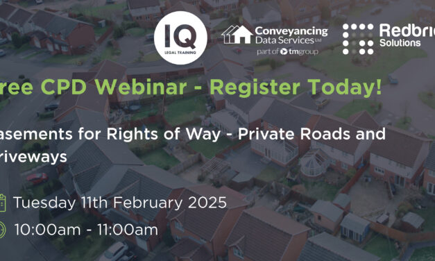 TM Group: New Legal Training Webinar on Easements for Rights of Way this February