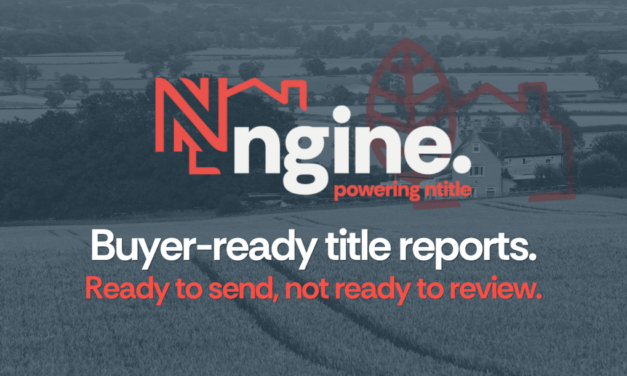 Draft title reports still leave the hardest part with your team. ngine was built to end that.